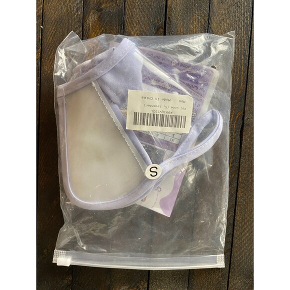 Crazy Felix Sz S Purple Cat Cone Collar Comfort Anti Licking Adjustable - Picture 2 of 4